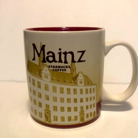 Starbucks Other - Starbucks Mainz Global City Icon Series Coffee Mug - Tan & Brown 2014